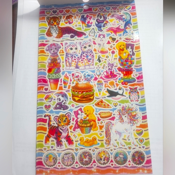 Lisa Frank 600 Sticker Book - Picture 2 of 6